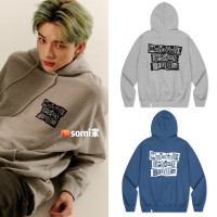 【現貨】somi家 韓國直郵mahagrid背後印花連帽運動衫 straykids