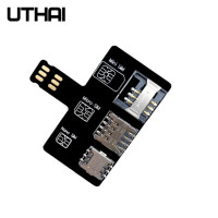 UTHAI T10 для iPhone SIM-карты 4 в 1 внешний слот для карт адаптер устройство для быстрой зарядки SIM-карт iPhone держатель для чтения SIM-карт Бесплатная Перезагрузка Nano