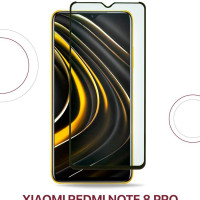 Защитное стекло для Xiaomi Redmi Note 8 Pro, Xiaomi Redmi 9T, Poco M3 с рамкой / Сяоми Редми Нот 8 Про Поко М3 Редми 9Т