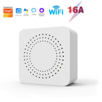 2023 переключатели Wifi Поддержка 2-полосного управления беспроводной переключатель Tuya 10A 16A «сделай сам» для умного дома работает с Alexa Google Home Яндекс Алисы
