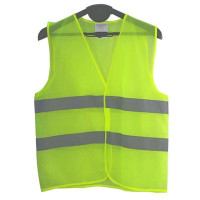 Желтый светоотражающий жилет с высокой видимостью, рабочая одежда для ночного бега, езды на велосипеде, Мужская одежда для Предупреждение, флуоресцентная Рабочая одежда