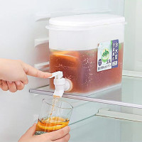 Холодный чайник с краном в холодильнике, холодный диспенсер для напитков, холодильник и кувшин для воды л