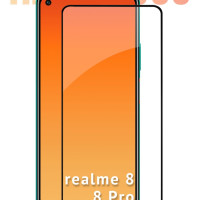 Защитное стекло на Realme 8, 8 Pro/ для Реалми 8, 8 про/ indAccess