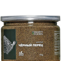 Перец черный молотый, 170 грамм, Smarty foods