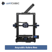 3D-принтер ANYCUBIC KOBRA NEO FDM, размер печати 220*220*250 мм, 25 точек, автовыравнивание