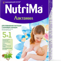 NutriMa Лактамил Напиток молочный для кормящих мам, 350 г