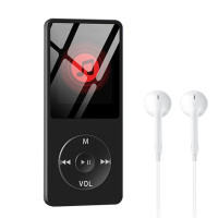 MP3 плеер 16G портативный MP3 музыкальный плеер Hi-Fi перезаряжаемый спортивный Аудио Видео адаптер Белый