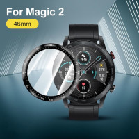 Защитная пленка из мягкого стекловолокна для Huawei Watch 3 Pro GT 2 GT3 Honor Magic 2 46 мм GT2e, защитная пленка для экрана GT2 Pro, чехол