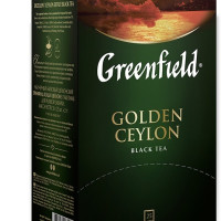Чай в пакетиках черный Greenfield Golden Ceylon, 25 шт