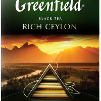 Чай в пирамидках черный Greenfield Rich Ceylon, 20 шт