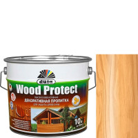 Пропитка декоративная для защиты древесины Dufa Wood Protect сосна 10 л.