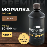 Морилка для дерева. Цвет Груша. Пропитка для дерева, 480 гр Premium. Морилка на водной основе.