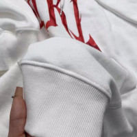 純棉國潮牌韓版火焰嘻哈字母連帽運動衫女春秋冬季寬鬆學生情侶外套