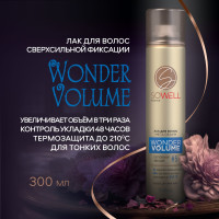 Лак для волос SoWell Wonder Volume Мега объем от корней сверхсильной фиксации, сухое распыление - 300 мл