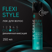 Лак для волос La Grase Подвижная укладка, Flex-in-Time, Flexi Style 250мл