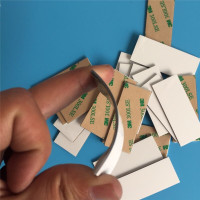 Гибкая антиметаллическая бирка 60*25 мм УВЧ, клейкая бирка RFID 3M для дальнего считывания, 915 м, наклейки