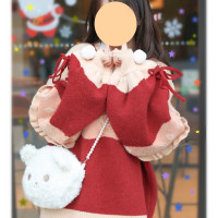 原創設計新年毛衣甜美可愛荷葉邊針織衫保暖加厚寬鬆V領套頭外套