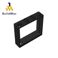 10 шт. MOC детали 660594 окно 1x4x3 без затвора таблетки Совместимые Кирпичи DIY строительные блоки частицы детский мозг игрушка подарок