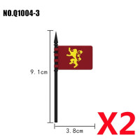 MOC средневековые военные римские войны розы щит флаг строительные блоки фигурки солдаты оружие шлем лошадь меч кирпичи B034