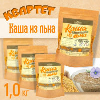 Каша быстрого приготовления из семян белого льна 1000г Добрый Маслодав