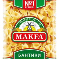 Макаронные изделия Makfa бантики, 400 г