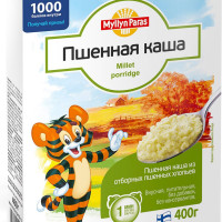 Каша пшенная финская Тигренок Myllyn Paras (Мюллюн Парас), 400 г