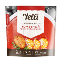 Крем-суп Yelli томатный, пряный, с базиликом, 70 г