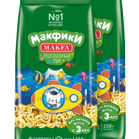 Макароны фигурные Макфики Подводный мир, 2 шт х 250 г