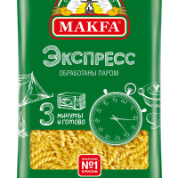 Макароны Makfa Спиральки экспресс, 400 г