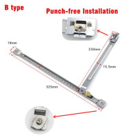 Прочный Раздвижной ограничитель окон, ветрозащитный фиксатор, замки для безопасности детей, открывашка для окон с фиксированным углом управления
