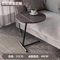 Простой современный домашний каменный столик для гостиной, кованый металлический маленький чайный столик, диван, боковые шкафы, маленький круглый стол