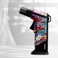 Газовая зажигалка JOBON для кухни, Бутановая трубка, ветрозащитная Зажигалка для сигар, ювелирные изделия, металлическая сварка, для улицы, для мужчин