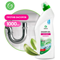 Средство для прочистки труб от засоров GRASS Digger gel 1л