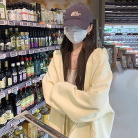 2023新款爆款衛衣女春秋款奶白色拉鍊開衫連帽秋冬季加絨運動外套