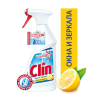 Средство для мытья окон и стекол Clin Лимон, 500 мл
