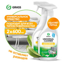 Универсальное чистящее средство GRASS Universal Cleaner 600мл (2шт.), средство для чистки мягкой мебели, для ковров