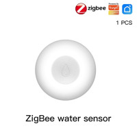 Умный Wi-Fi/ZigBee контроллер клапана автоматического отключения водопроводного трубопровода Tuya Smart Life APP пульт дистанционного управления с Alexa Google Home