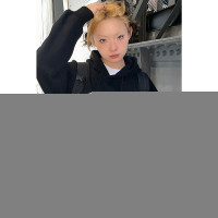 local aliens 外星沙龍秋冬新款美式衛衣復古流星發泡印花連帽衫