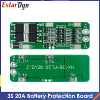 3S 20A литий-ионный Батарея 18650 Зарядное устройство PCB плата защиты BMS для буровыми двигателями 12,6 V липоэлементный модуль 64x20x3,4 мм DIY