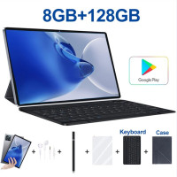 Новый планшет Android Pad 6 Pro 10,1 дюймов HD 16G + 512 ГБ, глобальная версия планшета для ноутбука, двойная SIM-карта или Wi-Fi, планшеты Google Play, ПК