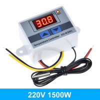Цифровой регулируемый термометр TZT W3001, новый терморегулятор 12/24/220 В