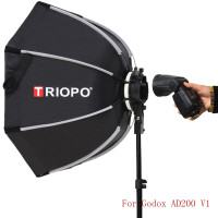 Восьмиугольный софтбокс TRIOPO kx55 см KX 65 см 90 см для фотостудии
