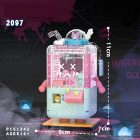 Конструктор игрушечный MOC LOZ Mini Diamond, креативный конструктор НЛО «Ловец», машины гатяпон, сборная модель, игрушки для детей, подарки