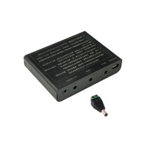 USB DC 12V Выход 6x18650 _ внешний аккумулятор для мобильного телефона маршрутизасветодиодный