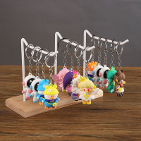 首饰架子展示架实木铁艺耳环耳饰卡纸架挂钥匙扣收纳手链首饰代发