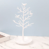 项链展示道具创意首饰架小鸟树形珠宝礼品收纳架吊坠耳环挂架代发