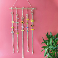 发夹收纳壁挂发卡头饰展示整理带女童发圈头绳收纳架挂壁展示代发