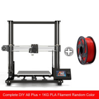 3D-принтер Anet A8 Plus, устройство для объемной печати, двойной Z-двигатель, высокая точность печати, возможность самостоятельной сборки