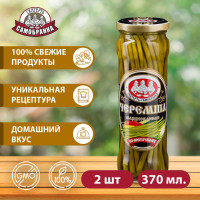 Черемша 2 шт. по 370 мл./330 гр. маринованная по-восточному, Скатерть-Самобранка
