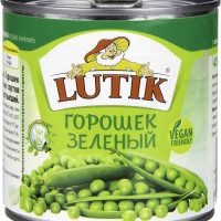 Горошек зелёный Lutik, 425 мл